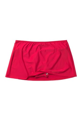 Imbracaminte femei athena solid skirted bikini bottoms red