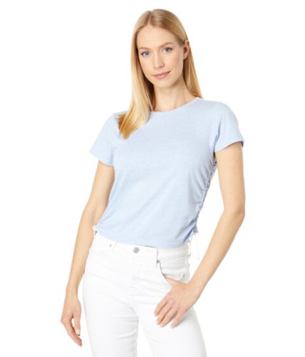 Imbracaminte femei bcbg girls short sleeve drawcord t-shirt v1vx1t21 blue