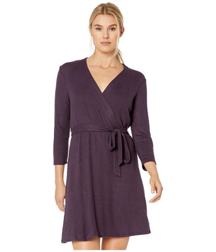 Imbracaminte femei bobeau wrap dress deep purple