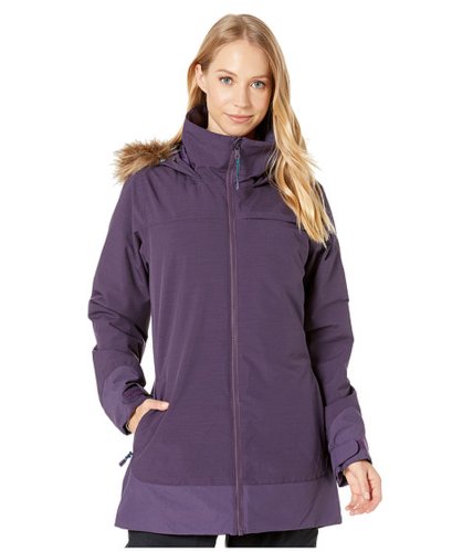 Imbracaminte femei burton lelah jacket purple velvet heatherpurple velvet