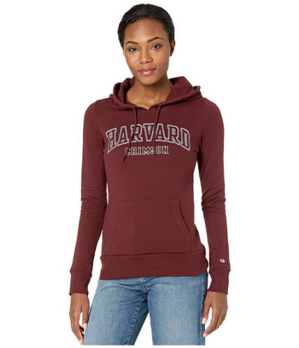 Imbracaminte femei champion harvard crimson ecoreg university fleece hoodie maroon 1