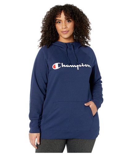 Imbracaminte femei champion plus powerblendreg graphic hoodie athletic navy