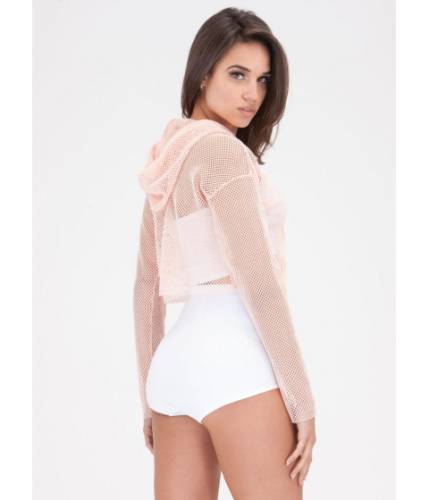Imbracaminte femei cheapchic net so bad hoodie crop top blush