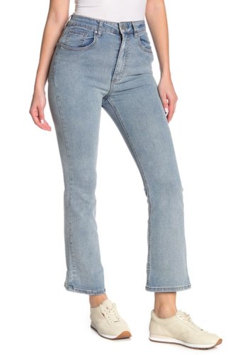 Imbracaminte femei cotton on grazer flare jeans dallas blue