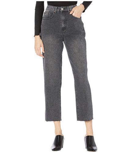Imbracaminte femei cotton on teen straight leg jeans in super wash black super wash black