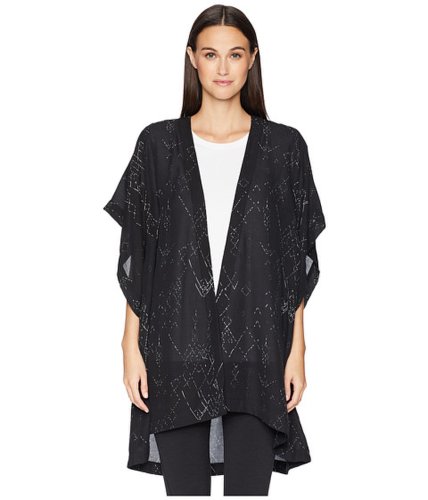 Imbracaminte femei eileen fisher kimono jacket black