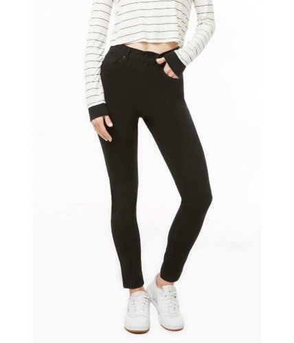 Imbracaminte femei forever21 high-waisted skinny jeans black