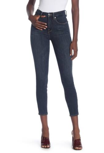 Imbracaminte femei good american good legs crop skinny jeans regular plus size blue096