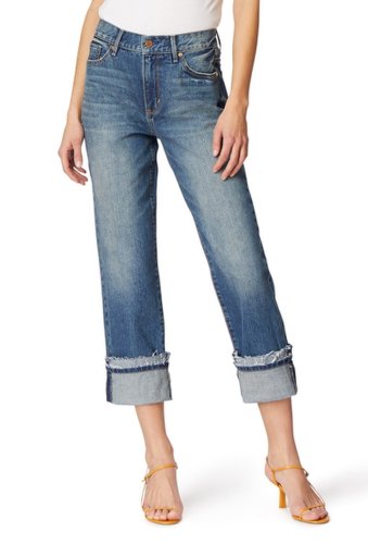 Imbracaminte femei habitual averie cuffed straight leg jeans blue royale