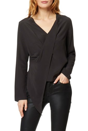 Imbracaminte femei habitual draped surplice blouse jet black