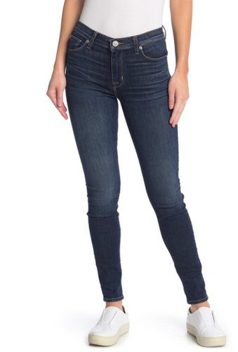 Imbracaminte femei hudson jeans blair super skinny jeans atlas blue