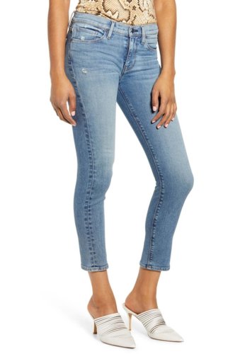 Imbracaminte femei hudson jeans tally ripped crop skinny jeans headliner