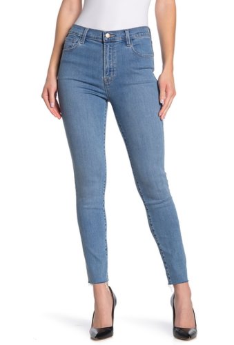Imbracaminte femei j brand leenah high rise ankle skinny jeans set up