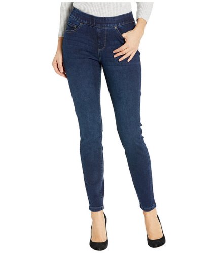 Imbracaminte femei jag jeans maya skinny pull-on jeans in deluxe denim pacific blue