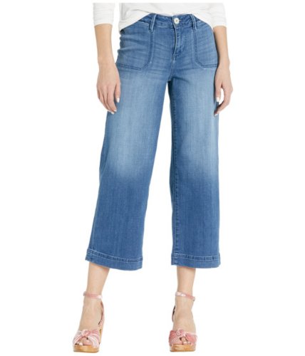 Imbracaminte femei jag jeans simone wide leg crop jeans blue reef