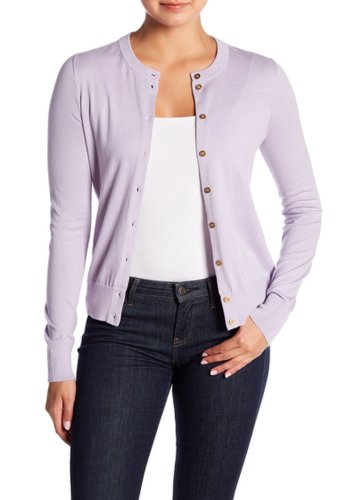Imbracaminte femei jcrew front button knit cardigan fragrant lavender