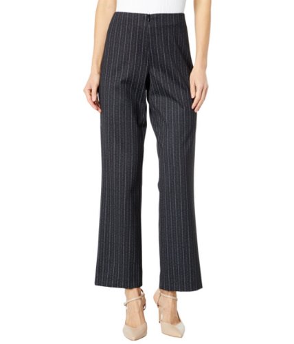 Imbracaminte femei krazy larry knit wide leg front zip pants black stripe