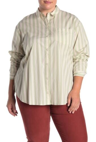 Imbracaminte femei madewell tunic shirt regular plus sea haze hampden str