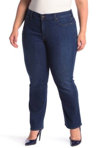 Imbracaminte femei nydj marilyn straight leg jeans plus size cooper