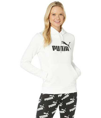 Imbracaminte femei puma essential logo fleece hoodie puma white