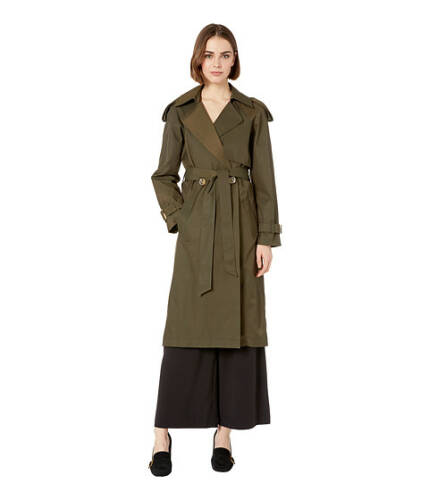 Imbracaminte femei sam edelman double breasted duster trench olive