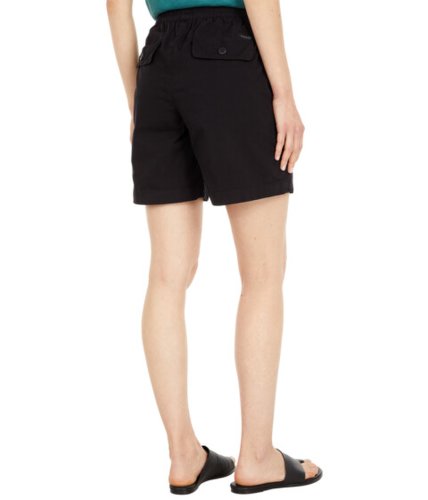 Imbracaminte femei sanctuary trail blazer shorts in stretch cotton poplin black