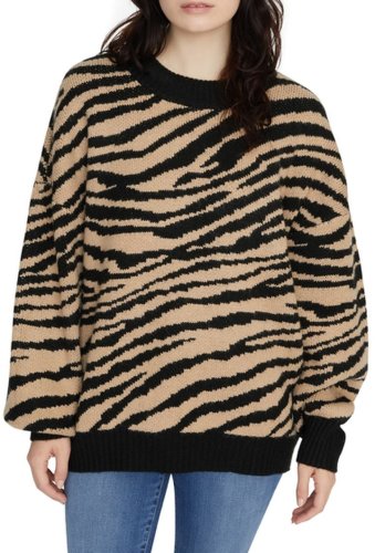 Imbracaminte femei sanctuary wild kingdom sweater zebra