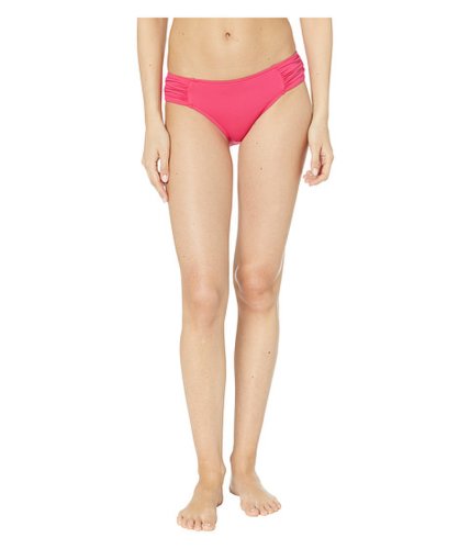 Imbracaminte femei seafolly ruched side retro bottoms persian pink