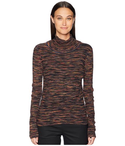 Imbracaminte femei see by chloe space-dyed turtleneck multicolor brown
