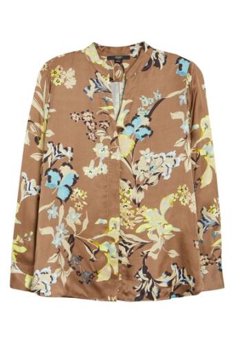 Imbracaminte femei seventy venezia floral print blouse light brown