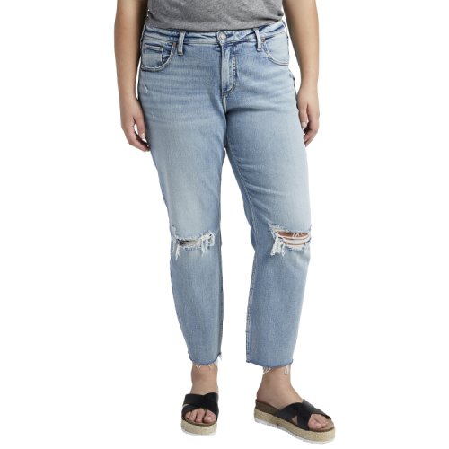 Imbracaminte femei silver jeans co plus size beau w27367soc174 indigo