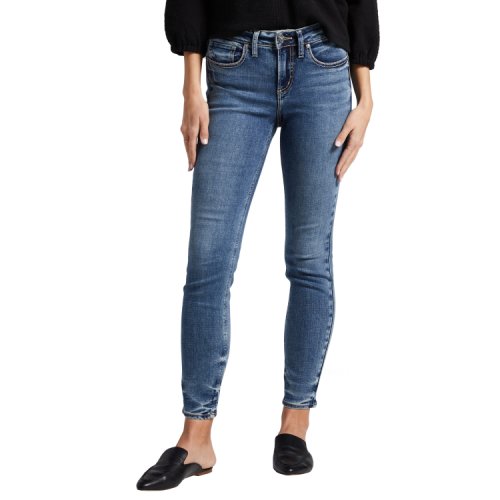 Imbracaminte femei silver jeans co suki mid-rise skinny jeans l93136ecf380 medium indigo wash