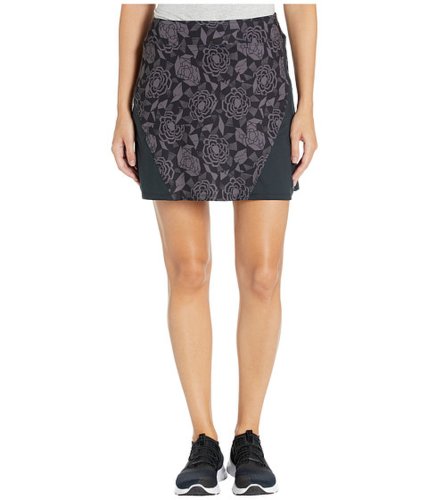 Imbracaminte femei skirt sports gym high-waist skirt noir fleur print