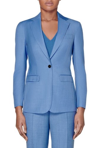 Imbracaminte femei suistudio cameron wool suit jacket light blue