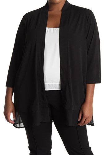 Imbracaminte femei t tahari 34 length sleeve cardigan plus size black