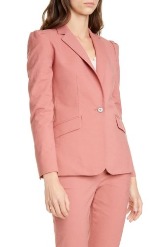 Imbracaminte femei tailored by rebecca taylor stretch suiting blazer burnt rose
