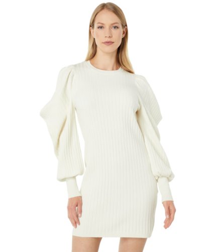 Imbracaminte femei ted baker wilowaa extreme sleeve knit dress natural