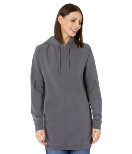 Imbracaminte femei tentree oversized french terry hoodie dress periscope grey