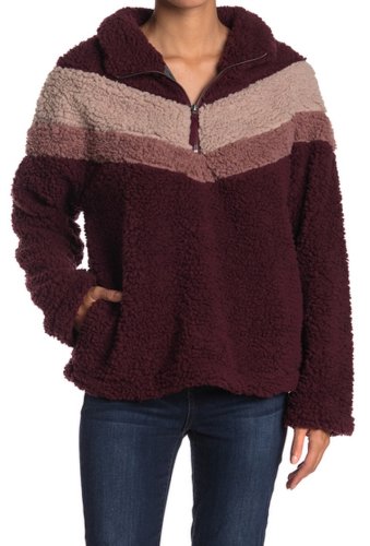Imbracaminte femei thread and supply ithaca pullover sweater bordeaux