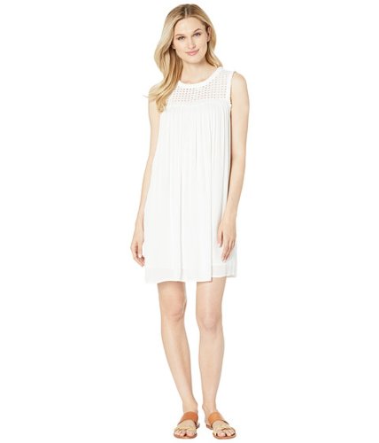 Imbracaminte femei tommy bahama crinkle rayon sleeveless dress white