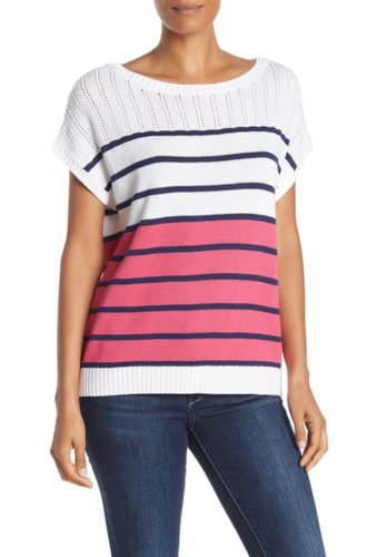 Imbracaminte femei tommy bahama pickford colorblock popover sweater rose bed