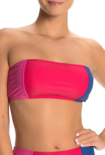 Imbracaminte femei tommy hilfiger colorblock bandeau bikini top rasp multi