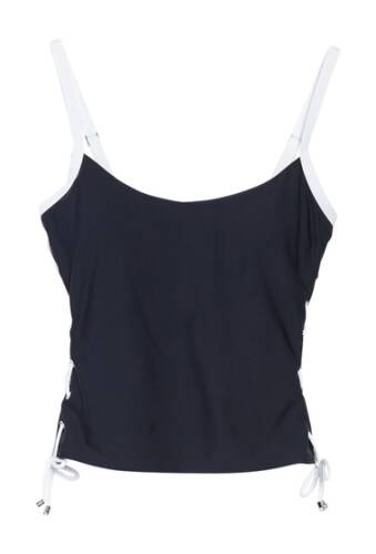 Imbracaminte femei tommy hilfiger lace-up solid tankini navy