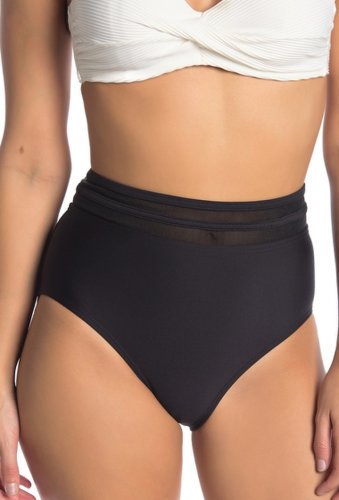 Imbracaminte femei tommy hilfiger mesh insert bikini bottoms black