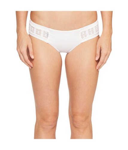 Imbracaminte femei vitamin a swimwear bondi boyshorts white symmetry mesh