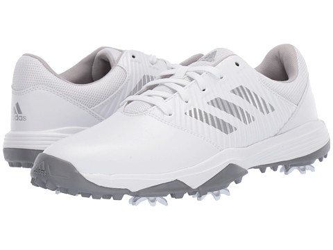 Incaltaminte barbati adidas golf jr cp spiked (little kidbig kid) footwear whitesilver metallicgrey two