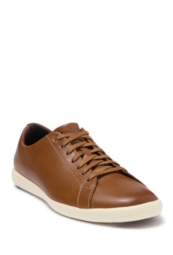 Incaltaminte barbati cole haan grand crosscourt ii perforated leather sneaker monks rob