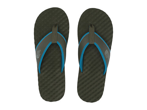 Incaltaminte barbati the north face base camp flip-flop new taupe greencrystal teal