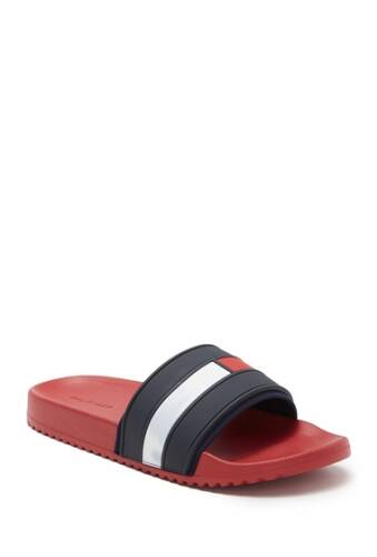 Incaltaminte barbati tommy hilfiger rouge slide sandal remsy