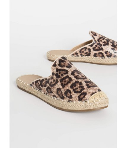 Incaltaminte femei cheapchic vacation days braided leopard sandals leopard